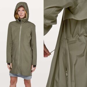 Lululemon Rain Rules Full Length Women’s Rain Jacket